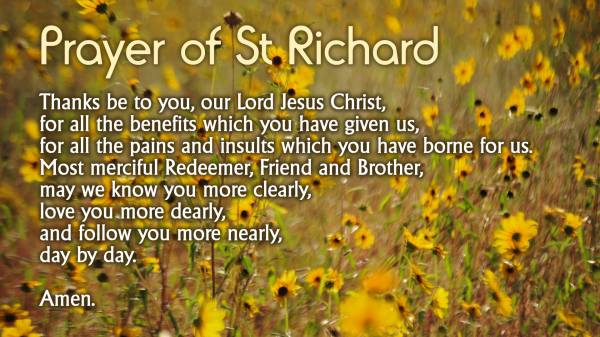 Prayer of St Richard