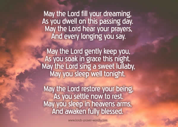 12 Good Night Prayers Before Sleep & Bed