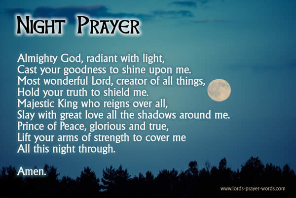 12 Good Night Prayers Before Sleep Bed