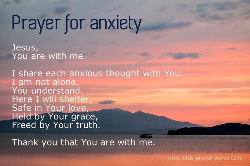 3 Prayers for Anxiety & Stress